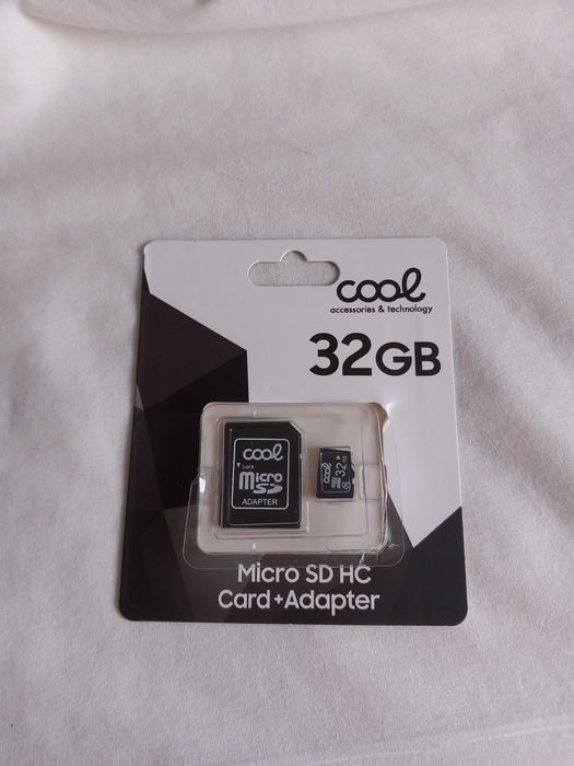 Cartão de Memória Micro SD 32GB (Classe 10) - COOL