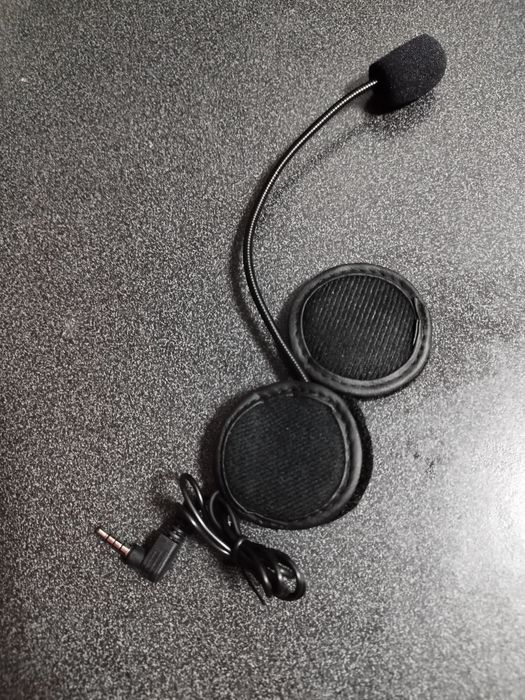 Auriculares com microfone para capacete mota Novos