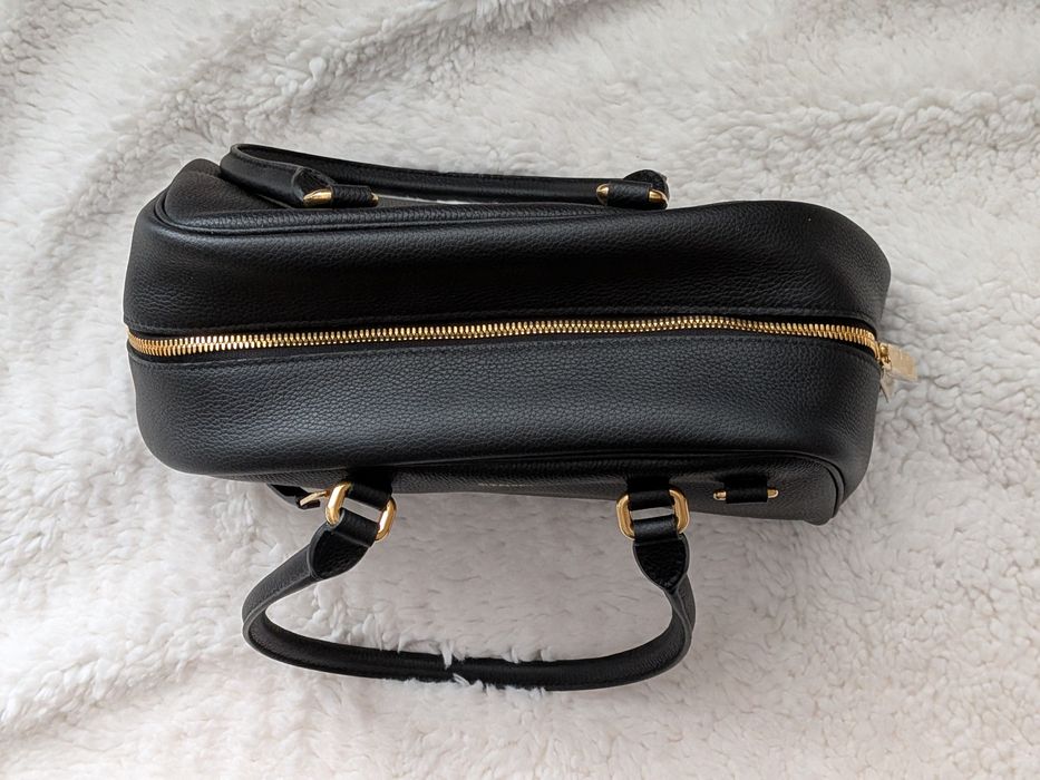 Oryginalna Czarna Torebka Burberry Small Shield Bowling Bag NWT