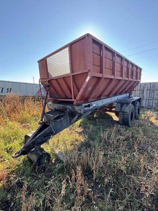 Причіп з донним транспортером для перевезення картоплі, зерна ПТС