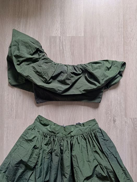 Komplet top spódnica H&M