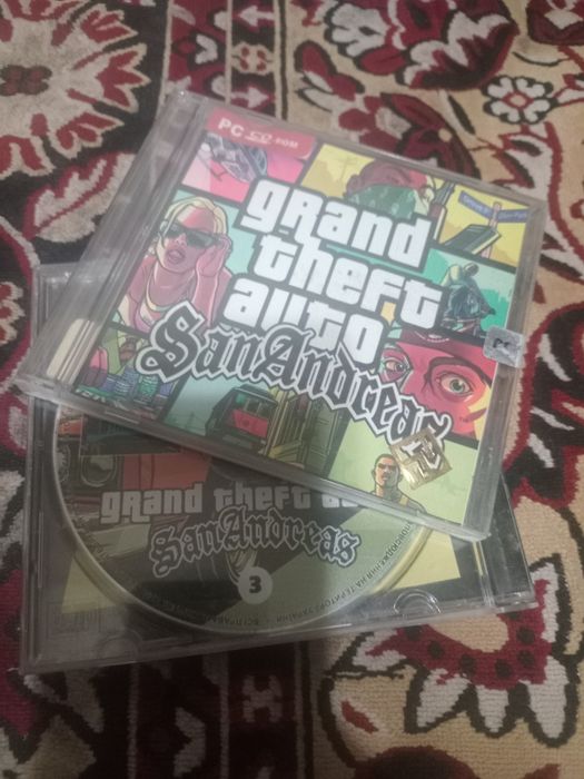 Диск для ПК GTA San Andreas