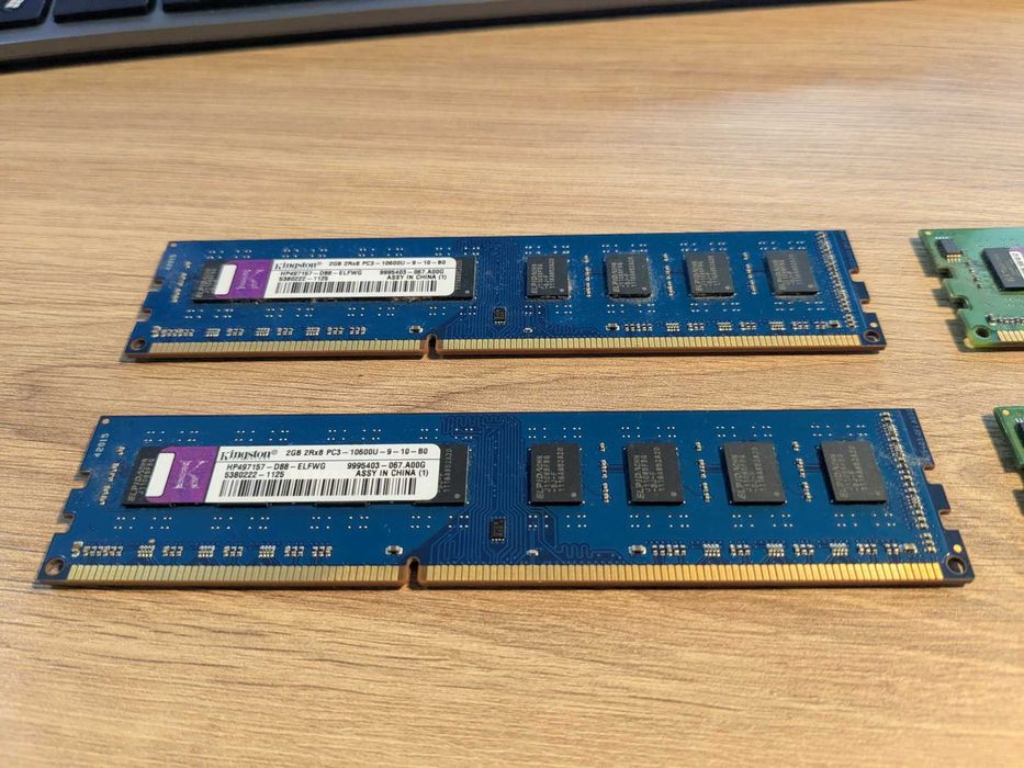 Zestaw kości RAM DDR3 Kingston 4 x 2GB