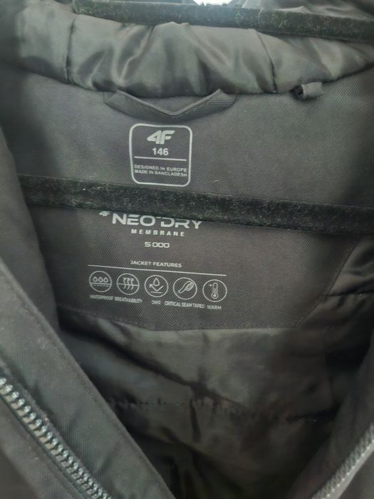 Kurtka zimowa chłopięca 4F 140/146