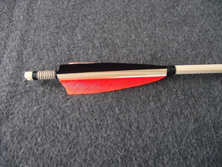 45-50 sosna 32" nr s031 Komplet strzał do łuku strzała drewniana