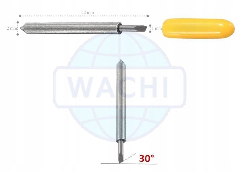 noże typu Roland ostrza 30 st. zestaw 5 szt.