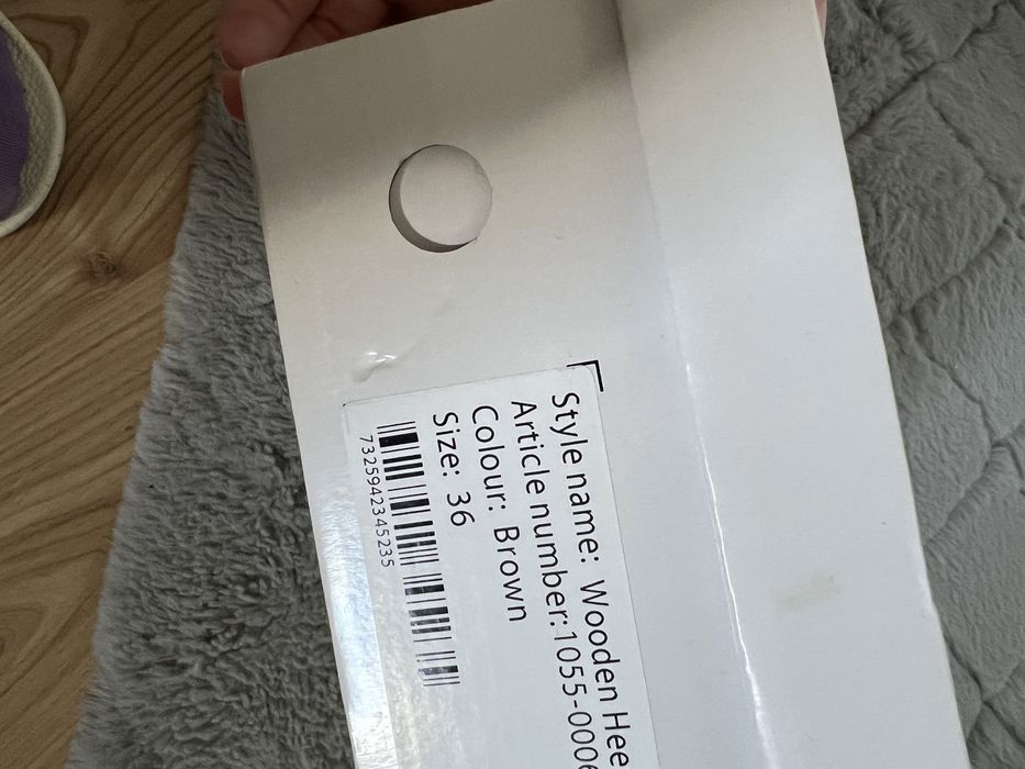 Sandały sandałki na obcasie NA-KD r.36