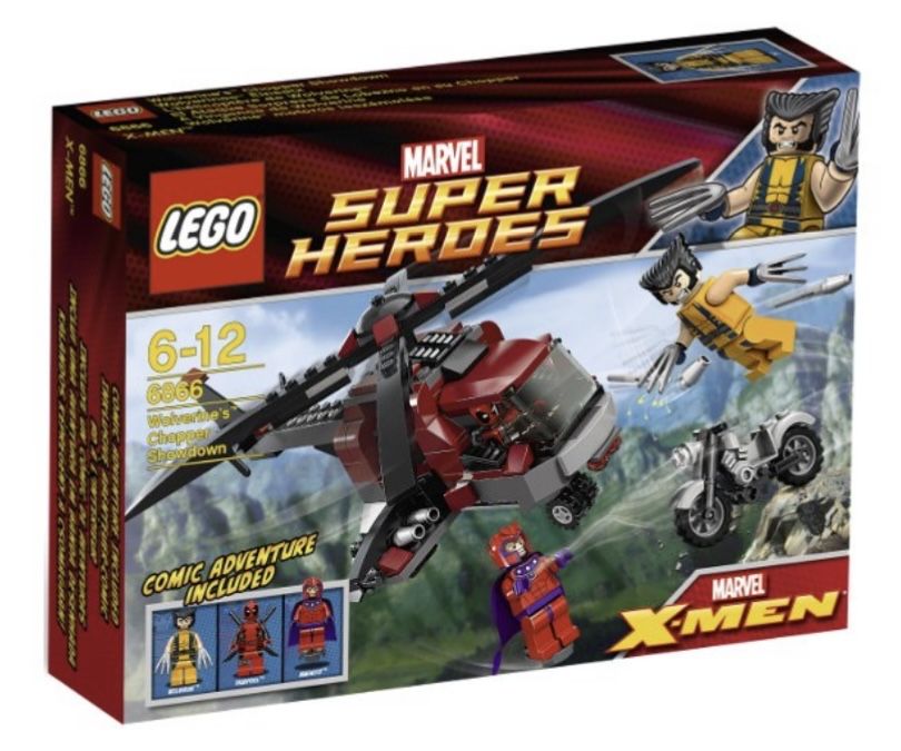 LEGO # 6866 DEADPOOL + BROŃ! MISB! Unikat! sh0032 jak NOWY!