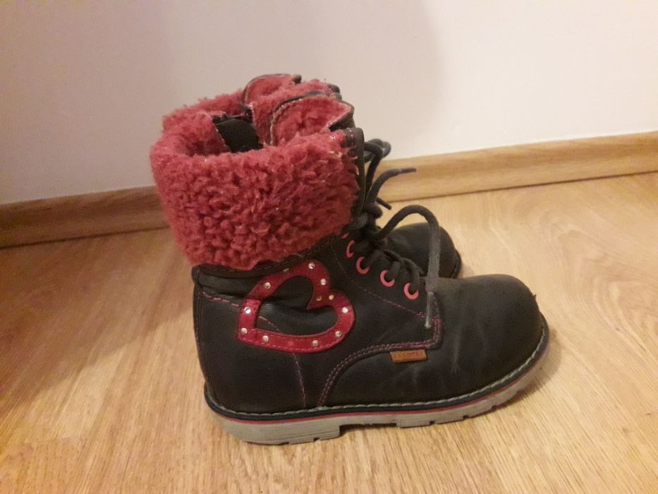 Kozaki Lasocki Kids rozm. 27, skóra