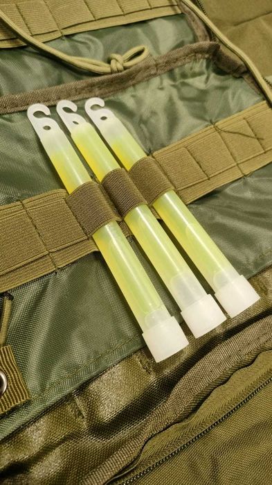 3 szt. zielony lightstick / chemiczne oświetlenie awaryjne
