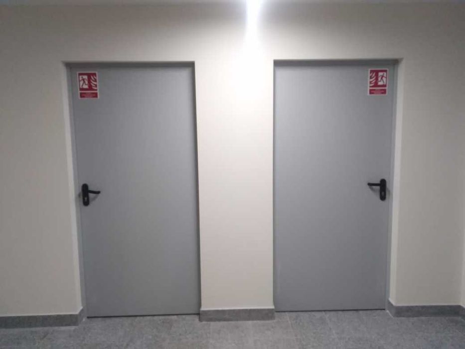 drzwi dwuskrzydłowe P-POŻ EI30 od ręki