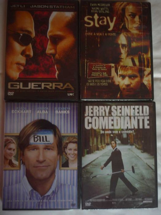 Lote de 50 DVD de filmes