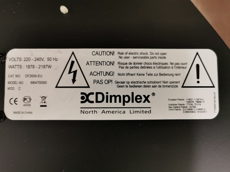 електрокамін  Dimplex DF 2608 - EU