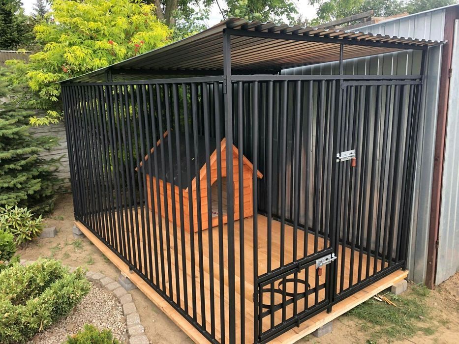 Duży solidny kojec dla psa boks klatka zagroda. Szybka rejestracja.