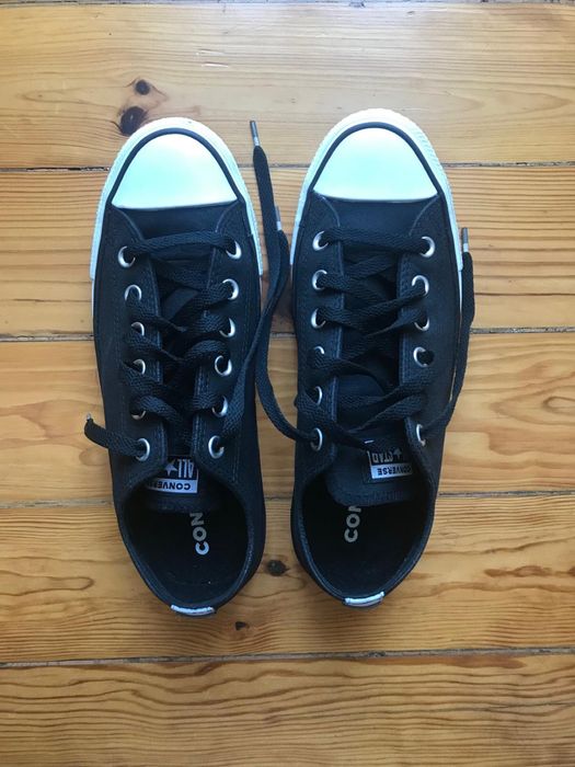 Tenis All Star pretos (de pele) NOVOS