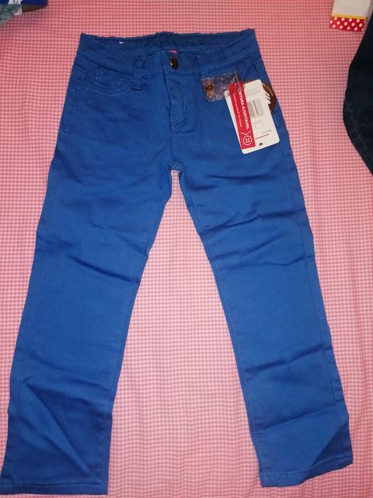 Calças menina azulão Code