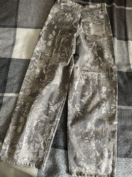 Джинси Bershka з принтом