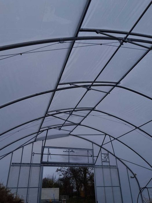 Tunel Foliowy Pompowany - Całoroczny, Tunel Pojedynczy Folia Pompowana