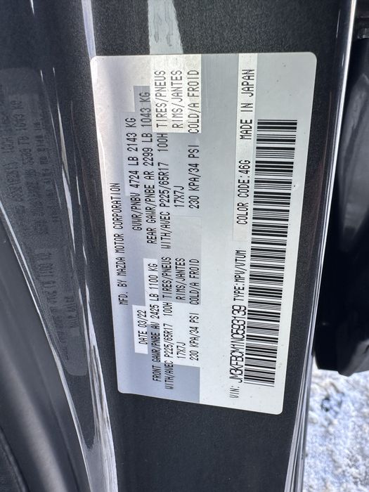 Mazda CX-5 2.5 AWD 2022 Touring