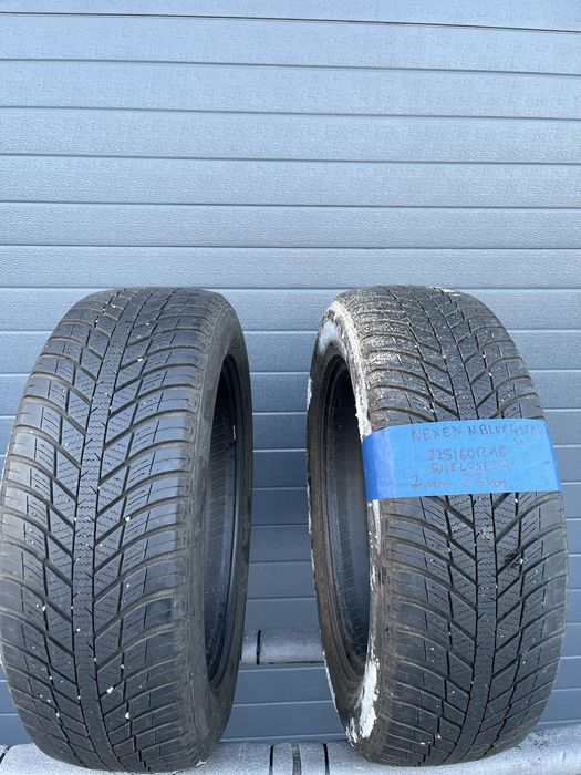 Opony całoroczne nexen nblue 4 suv,23rok,7mm,2szt