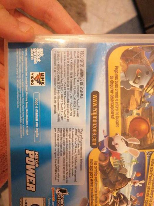 Rayman Raving Rabbids Jogo da computador