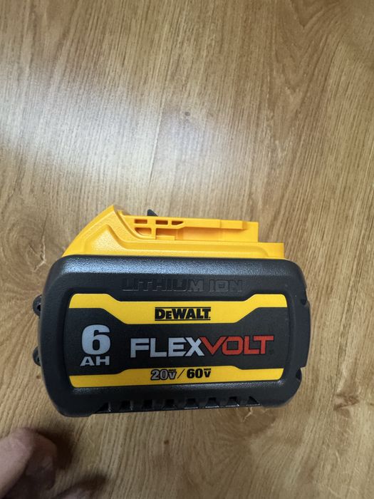 Оригінальна батарея DeWALT DCB606 FLEXVOLT 60V/20V 2/6Ah