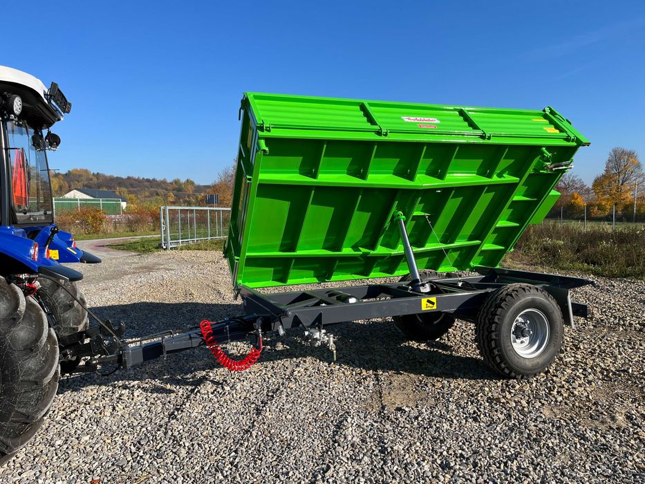 Przyczepa rolnicza 1-osiowa 3,5 tony Wodziński WTP1W1 "Od ręki"