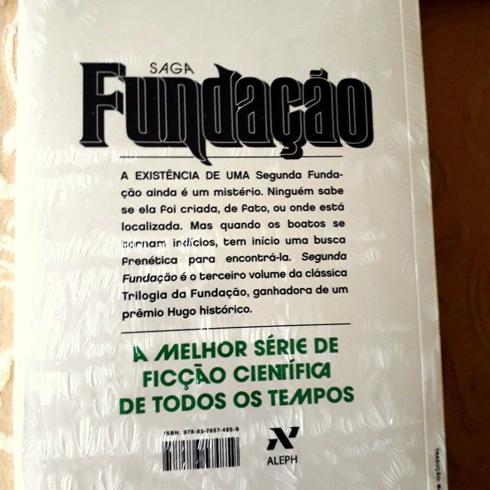 Isaac Asimov - Trilogia da Fundação - Vol. 1 a 3  - Ed. BRASIL - NOVOS -  PROMOÇÃO