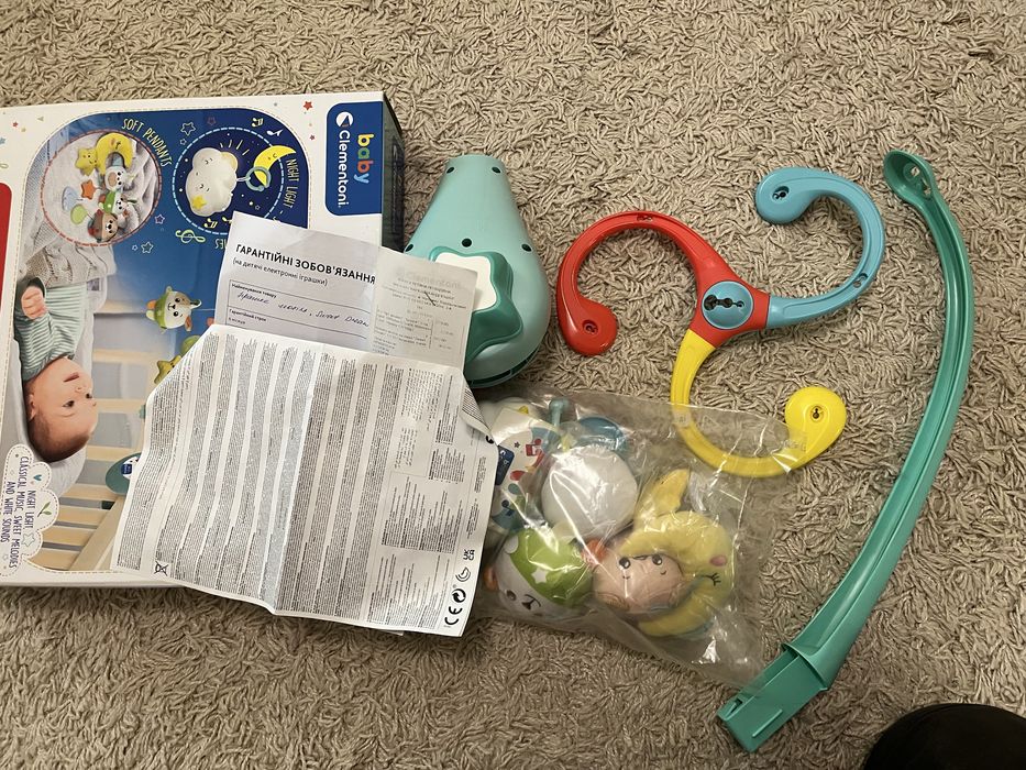 Новий мобіль «Sweet Dreams», іграшки на дитяче ліжечко