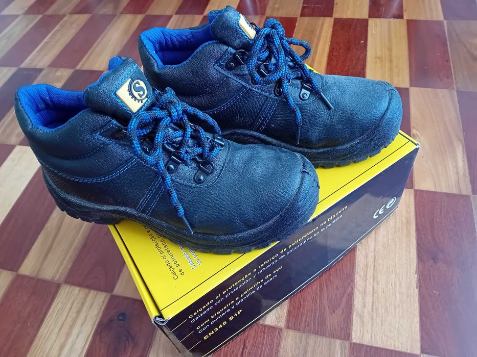 Botas de obra de biqueira de aço