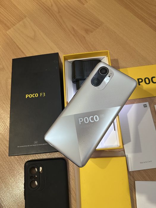 Xiaomi Poco F3  5G 6+6/128.Комплект на фото