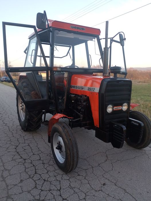 Ciągnik ursus 3512 kabina Agro na płaskiej podłodze MF 255/c360