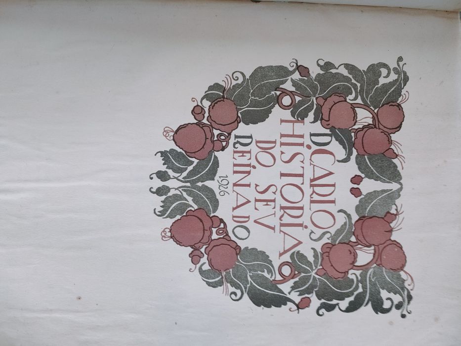 Livro D.Carlos - História do seu reinado