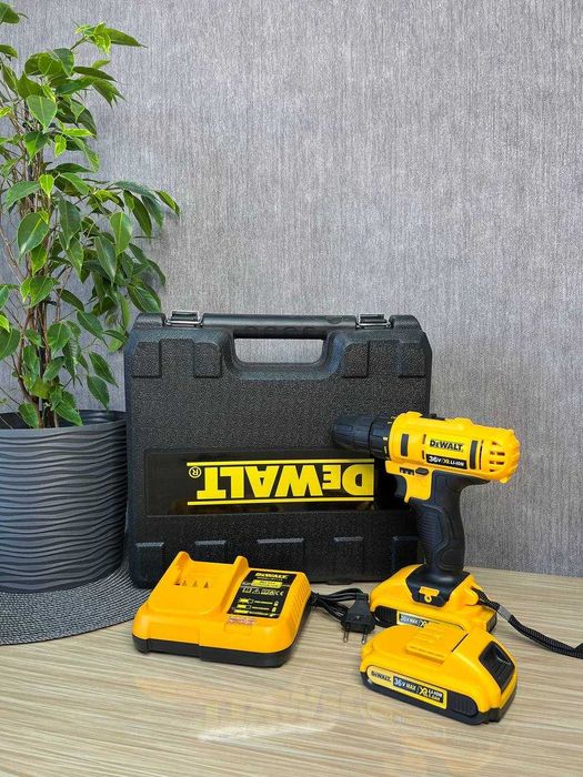 Шуруповёрт 36V \ Акумуляторний Шуруповерт 36V з набором інструментів