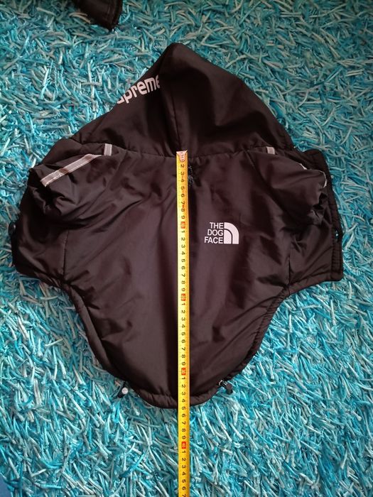 Kurtka dla psa rozmiar L długość 34cm czarna