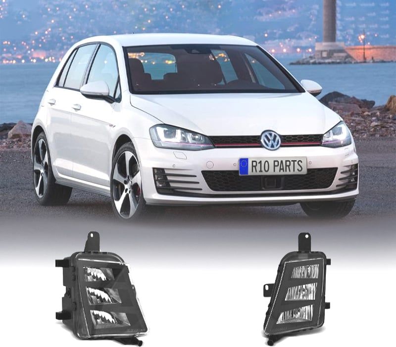 FAROIS NEVOEIRO LED VOLKSWAGEN VW GOLF 7 12-17