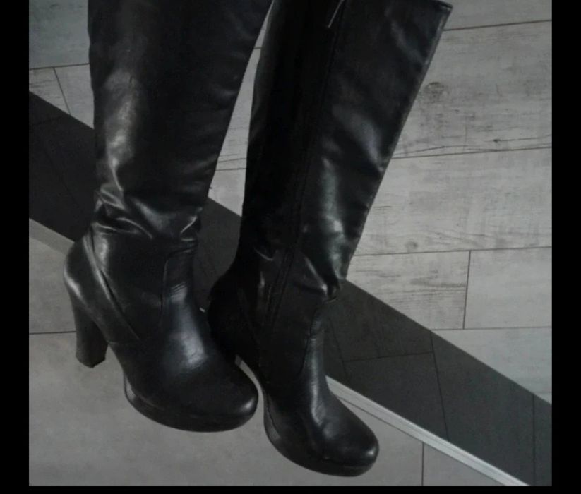 Kozaki na obcasie damskie Jenny fairy 39 ccc