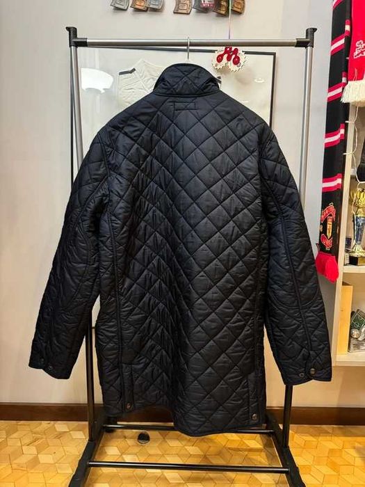 Kurtka pikowana Polo Ralph Lauren Quilted Navy Vintage Jacket XLT / XXL