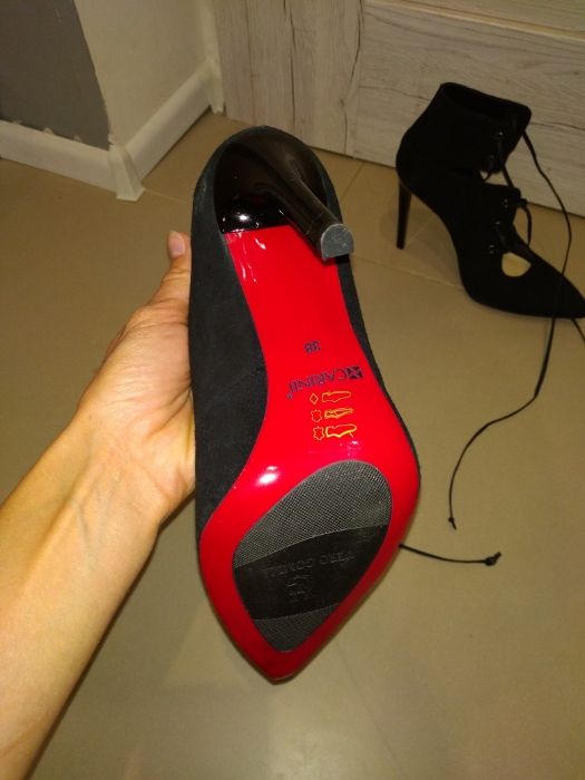 Buty skórzane carini