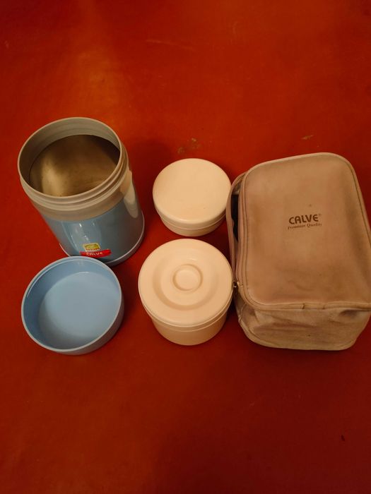 Термос пищевой Calve с сумкой.