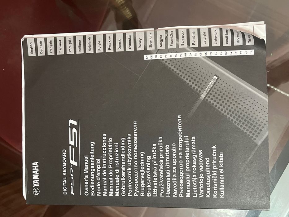 Teclado Yamha PSR-F51