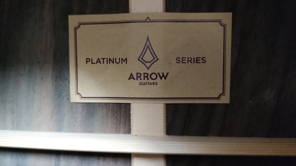 NOWA Arrow Platinum RW  gitara elektroakustyczna PALISANDER cudowna !!