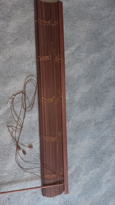 Żaluzja na okno drewniana140szer.x160