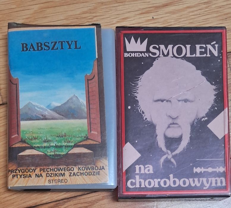 Zestaw 32 retro kasety magnetofonowe muzyka lata '80-'00 pl i zagranic