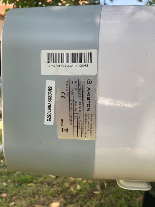 Termo-acumulador Ariston Velis WIFI – 80L