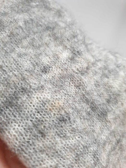 Sweter narzutka wełniany mohair moher płaszcz 38 & Other Stories