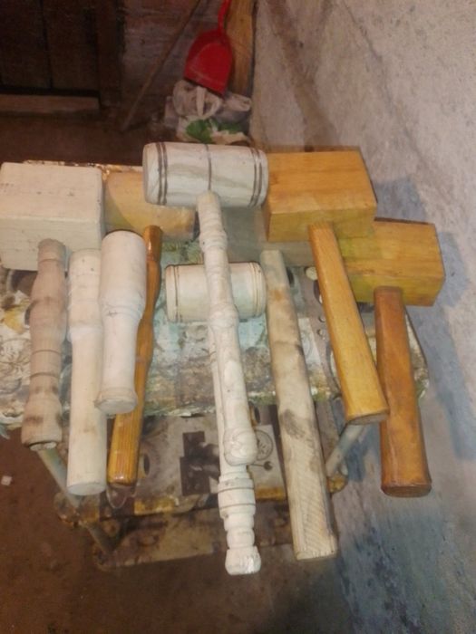 Дерев'яні молотки киянки толкуши