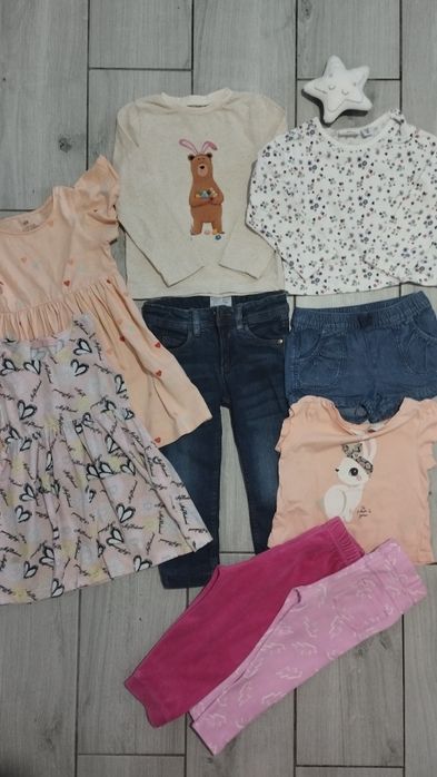 Пакет одягу для дівчинки 92 розмір (2–3 роки) – 9 речей
Продам гарний