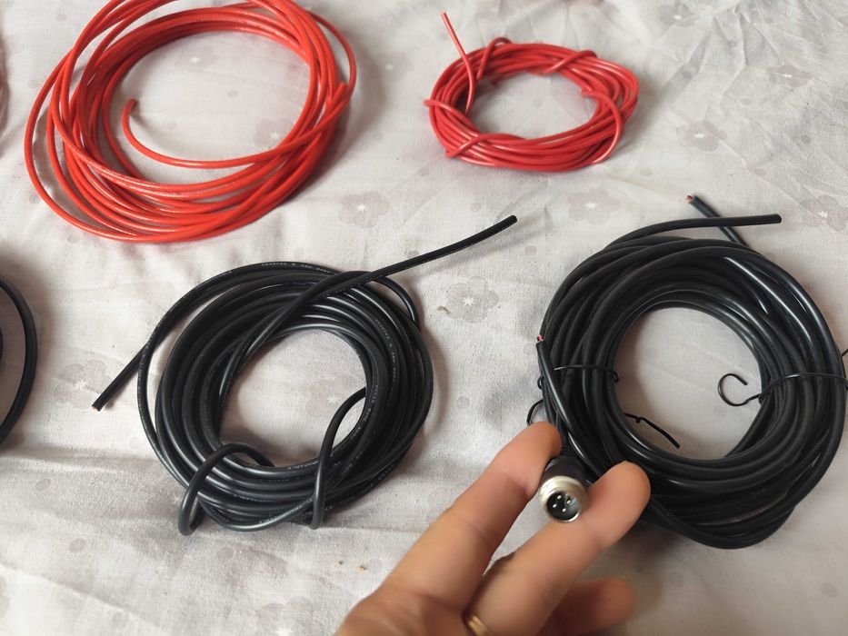 Przewody, kable silikonowe i PCV