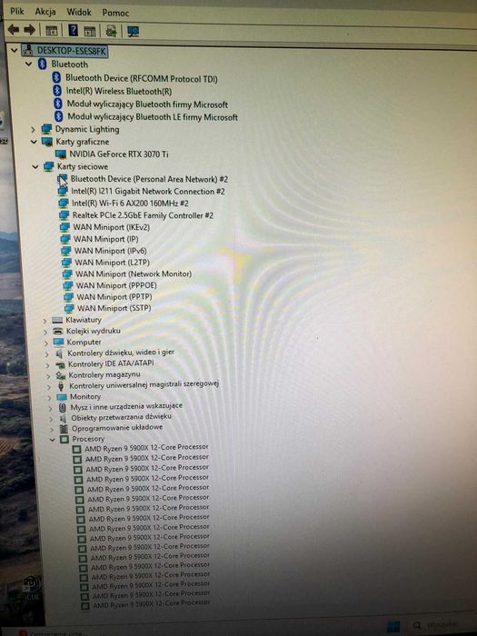 ARGB-PC Gaming, Ryzen 9,RTX 3070Ti, RAM 32, SSD 1Tb,WiFi